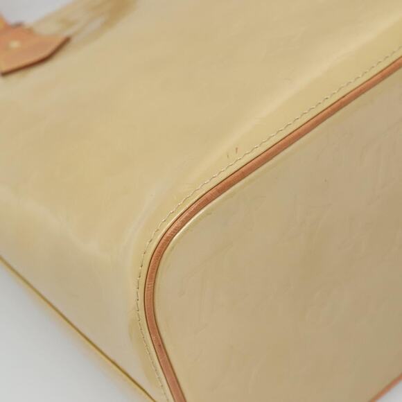 LOUIS VUITTON Monogram Vernis Houston Hand Bag Beige M91004 - Picture 16 of 16